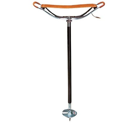 Englischer Sitzstock, variable Sitzhöhe